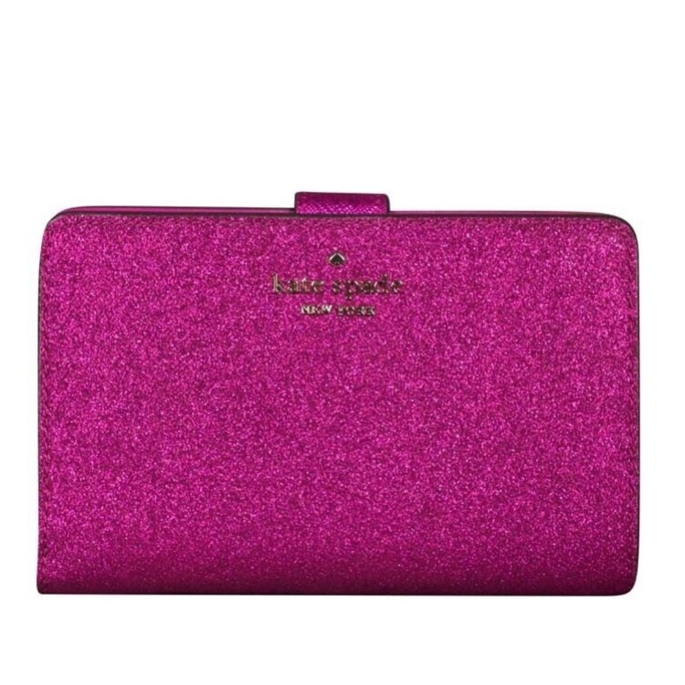 Kate Spade // Pink Glitter Wallet
